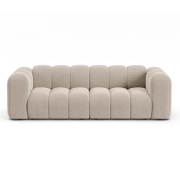 Sofa 3-Osobowa Lupine Beżowy Welur Micadoni