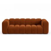 Sofa 3-Osobowa Lupine Ceglasty Welur Micadoni